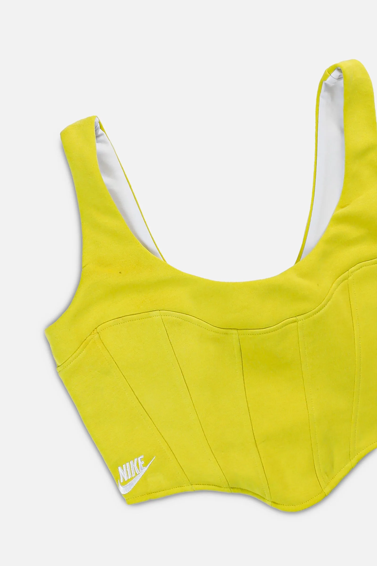 Rework Nike Sweatshirt Bustier - M