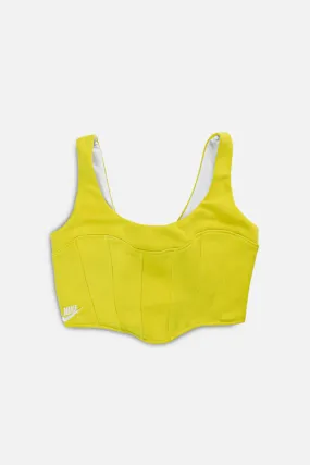 Rework Nike Sweatshirt Bustier - M