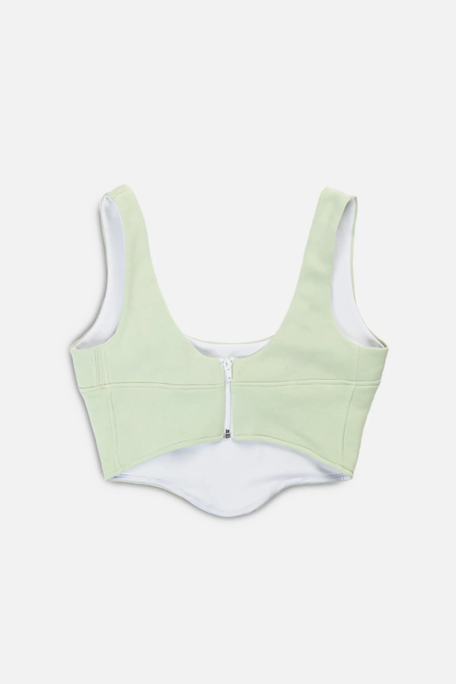 Rework Nike Sweatshirt Bustier - S