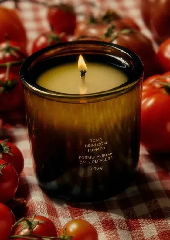 Roma Heirloom Tomato Candle