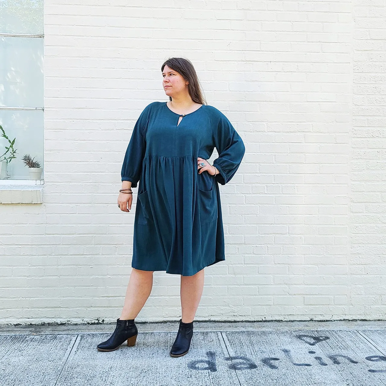 Romey Dress & Top Sewing Pattern | Plus Sizes 16-34 by Sew House Seven