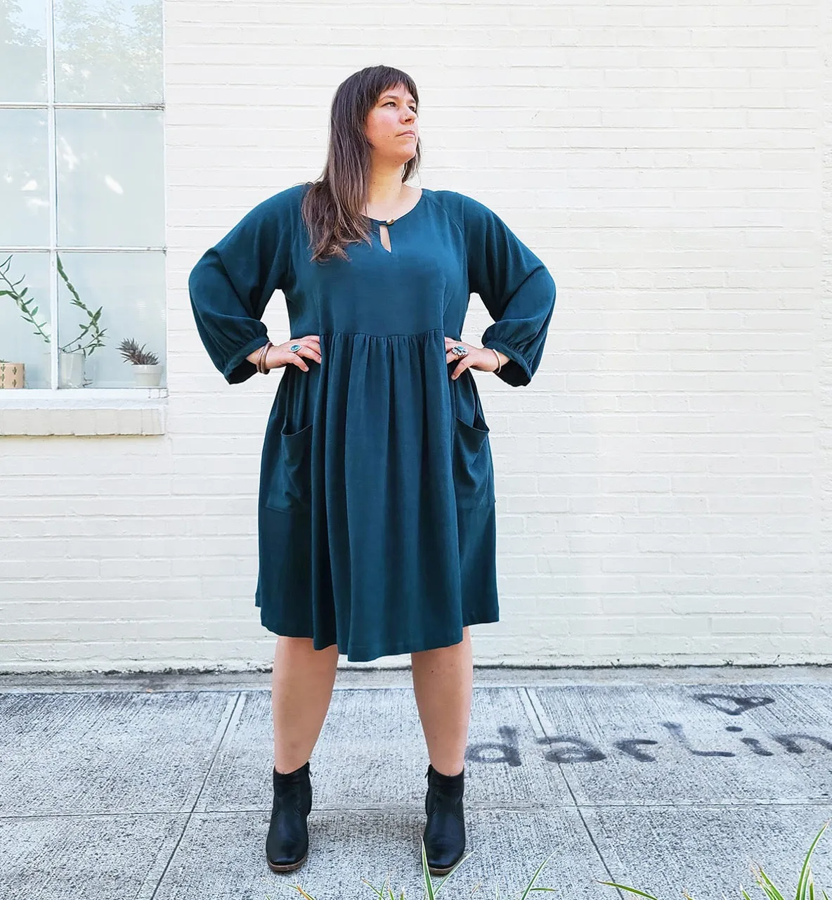 Romey Dress & Top Sewing Pattern | Plus Sizes 16-34 by Sew House Seven