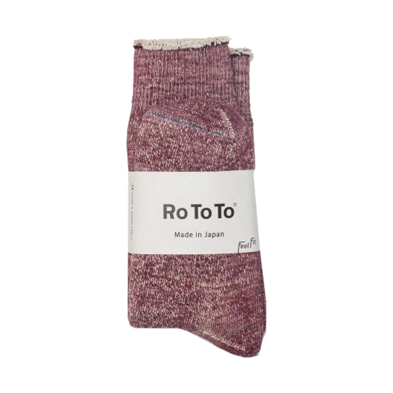 ROTOTO Double Face Socks Grape