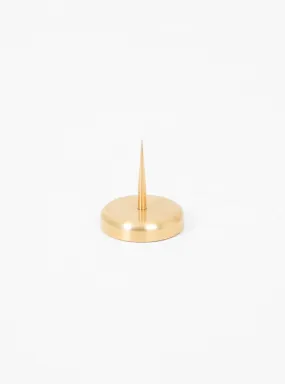 Solid Brass Spike Candle Holder