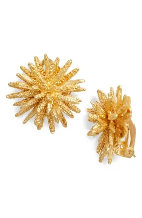 Starburst clip-on Earrings