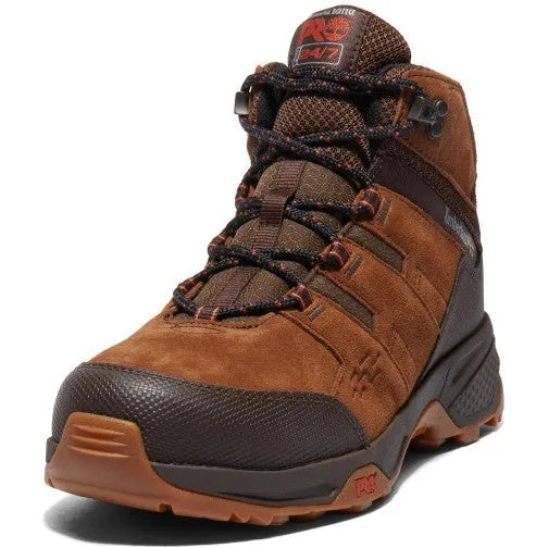 Timberland Pro Men's Switchback Lt Steel ST Work Boot -Brown- TB0A2MTA214