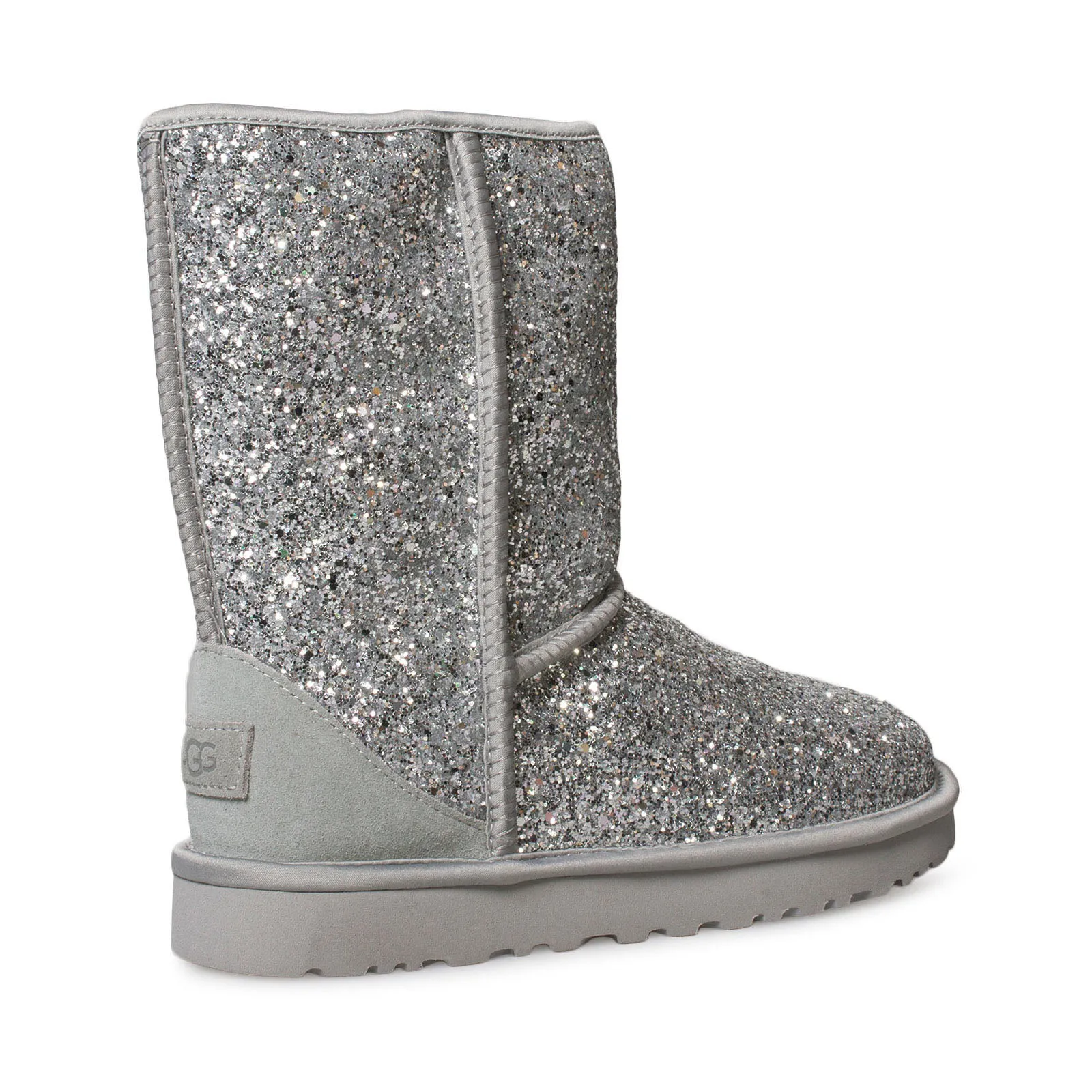 UGG Classic Short Cosmos Silver Boots - Women's