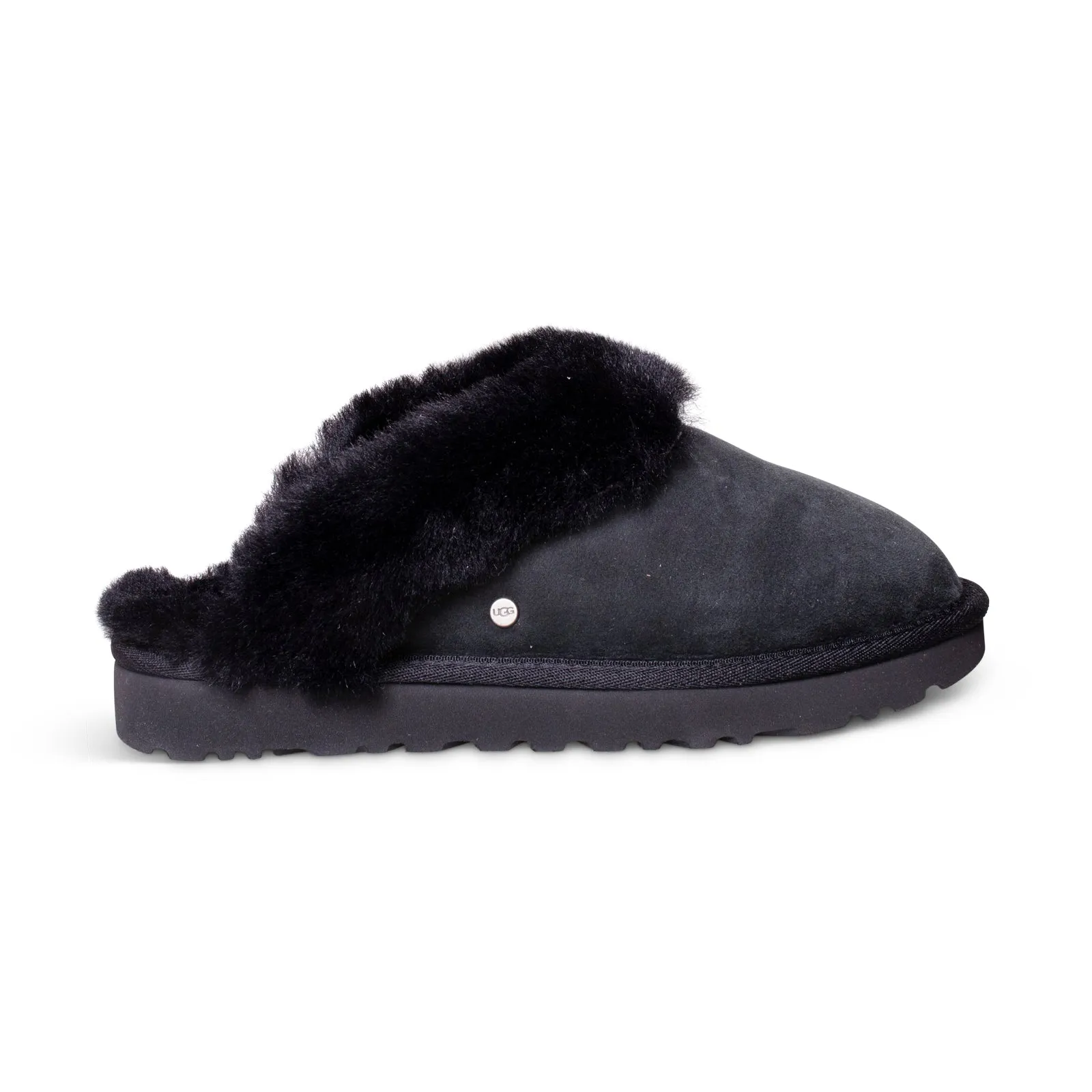 UGG Classic Slipper II Black Slippers - Women's