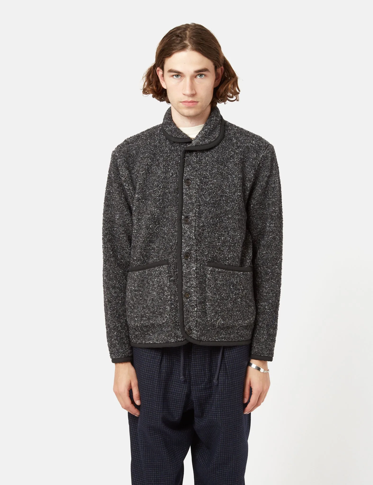 Universal Works Lancaster Jacket - Charcoal Grey