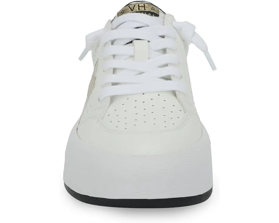 Vintage Havana - Ream 5 - White/Gold Wedge Sneakers