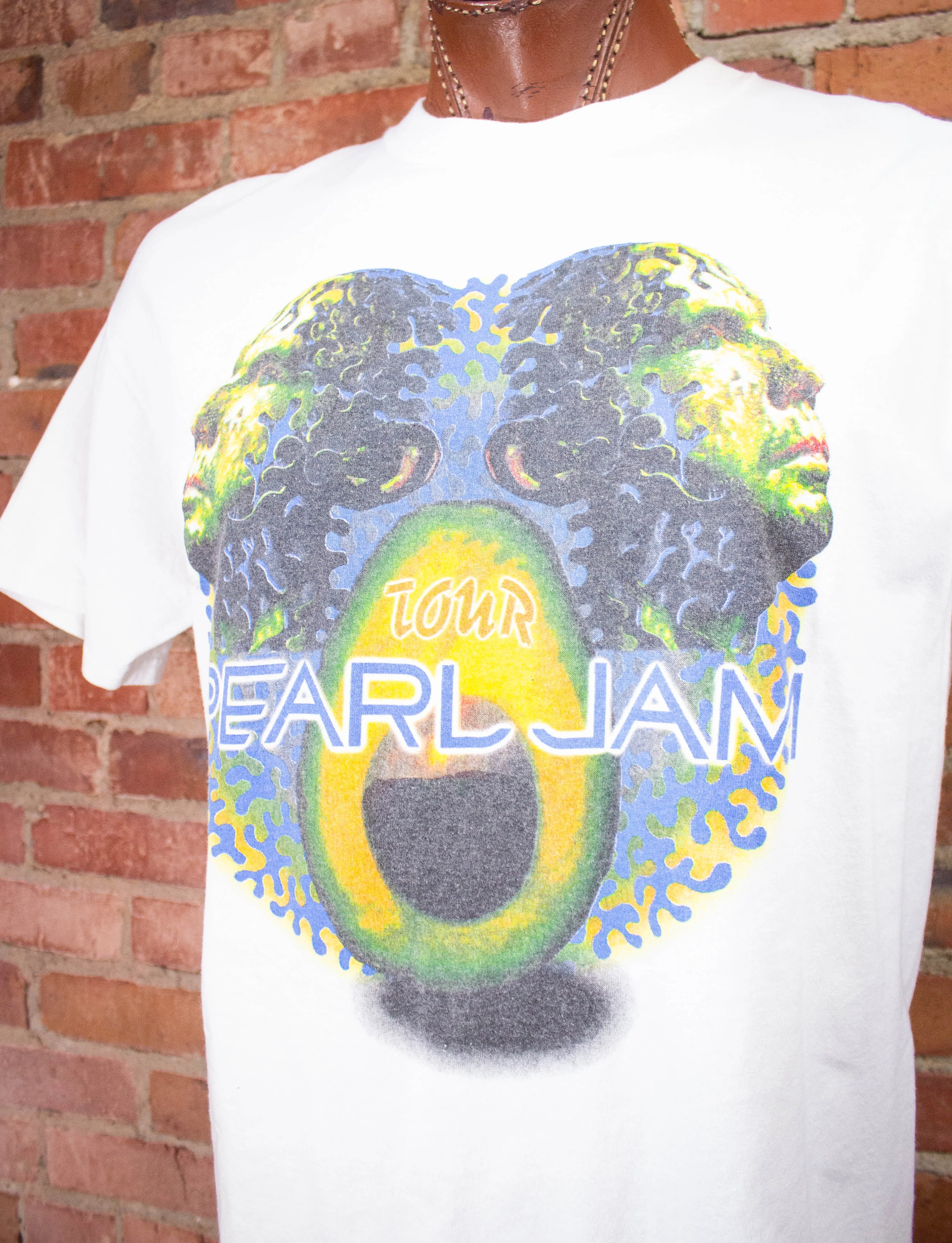 Vintage Pearl Jam Avocado Tour Concert T-Shirt 2006 XL