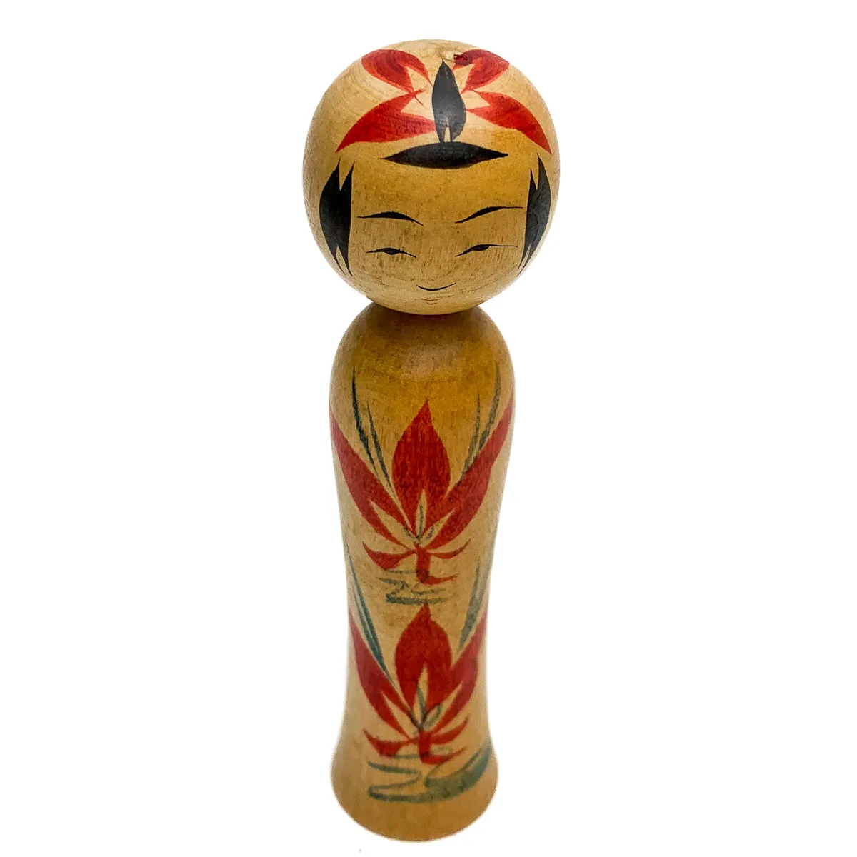 Vintage Wooden Kokeshi Doll, Japan #508