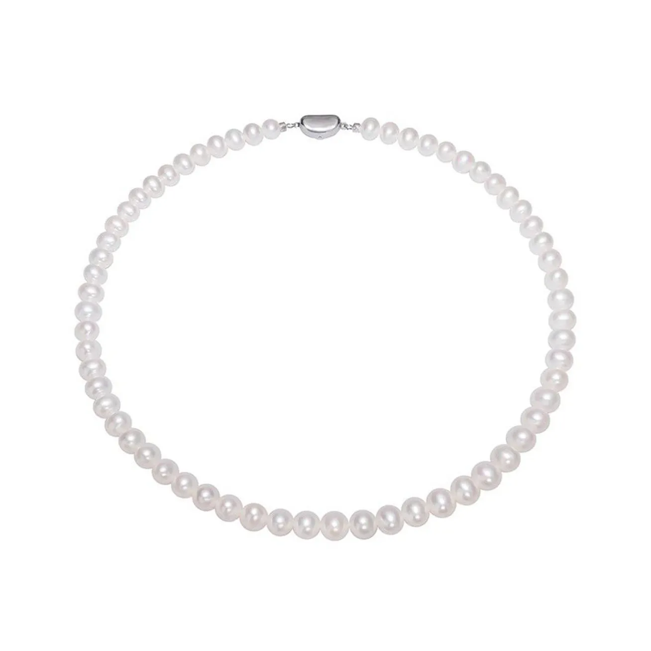 White Freshwater Pearl Necklace WN00485