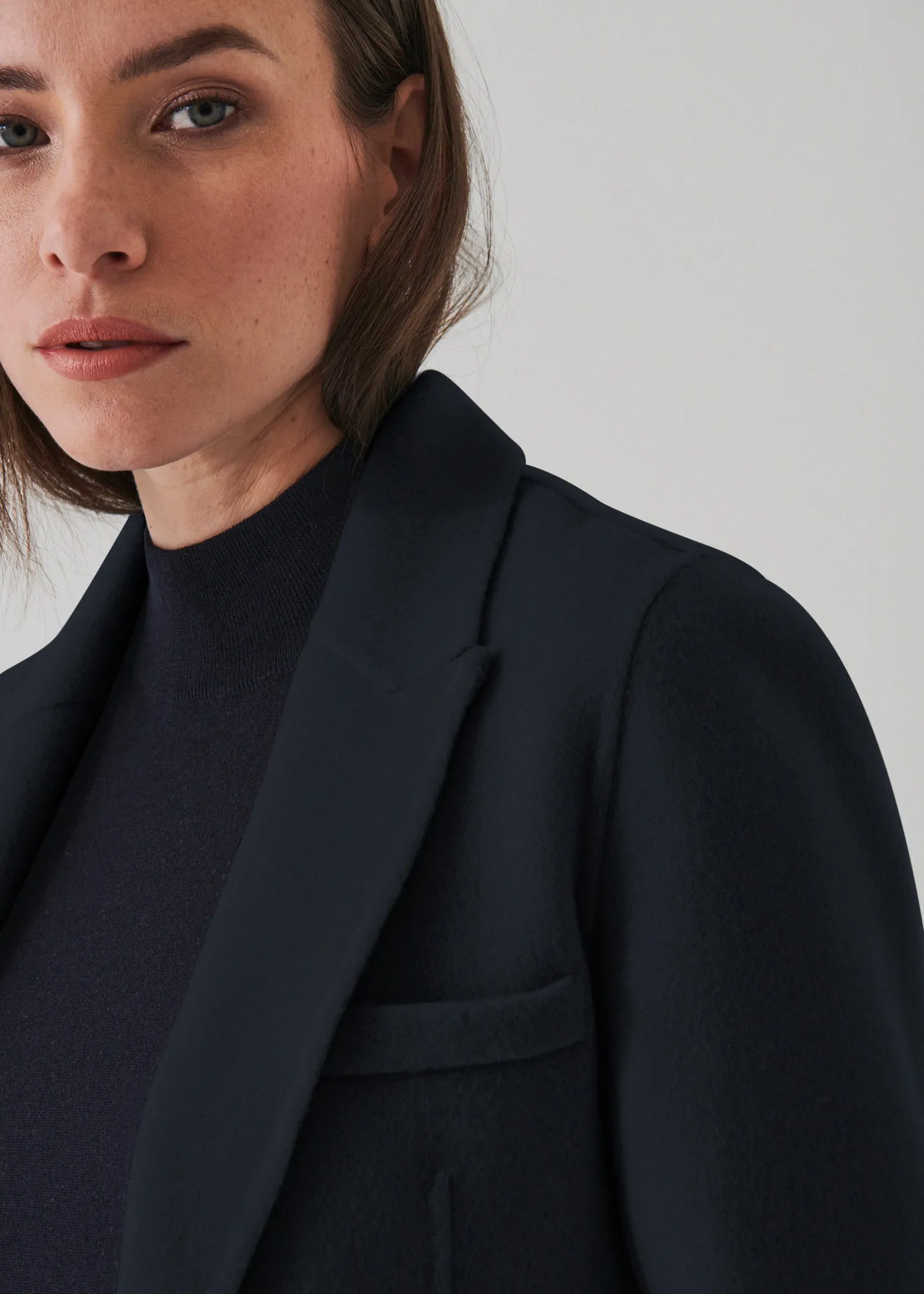 WOOL CASHMERE BLAZER