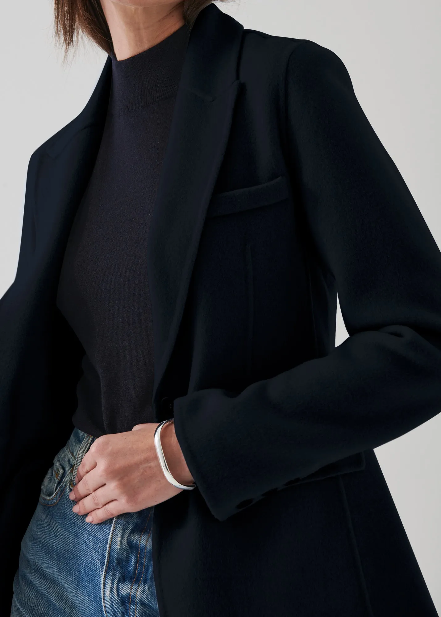 WOOL CASHMERE BLAZER