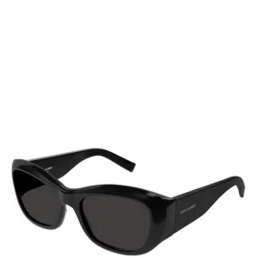 YSL SL498 Sunglasses, Black